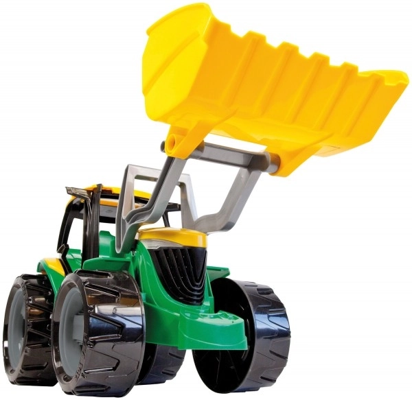 Dziecięcy traktor z łyżką Zielono-Żółty