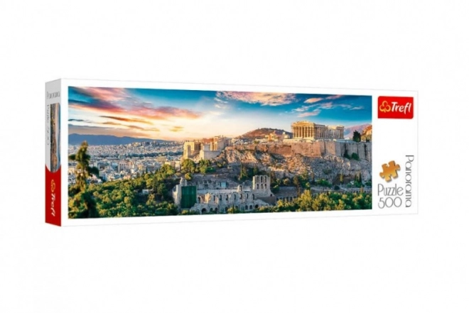 Puzzle panorama 500 elementów – Akropol, Ateny