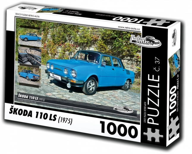 Puzzle RETRO-AUTA Škoda 110 LS (1975) – 1000 elementów