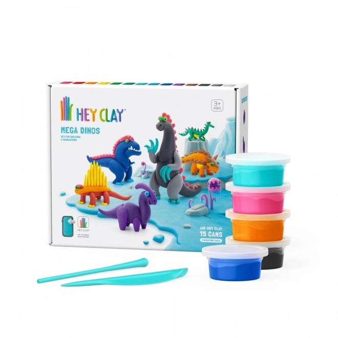 Zestaw Hey Clay Mega Dinozaury