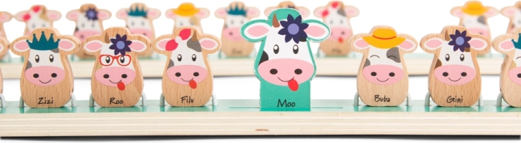 Wesołe krówki z dodatkami