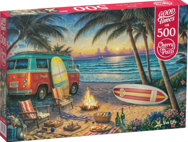 Puzzle Życie w karawanie 500 elementów