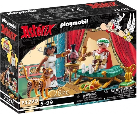 Asterix: Cesarz Cezar i królowa Kleopatra – zestaw zabawkowy PLAYMOBIL