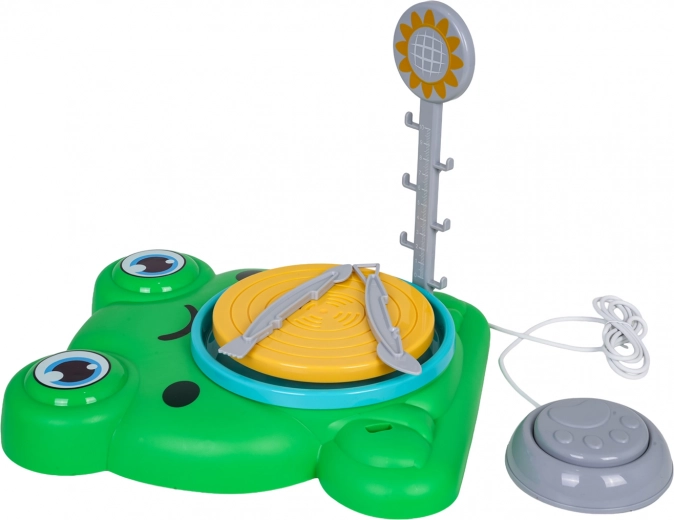 Dwubiegowe koło z pedałem nożnym