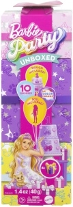 Barbie Party Unboxed urodzinowy zestaw z pieskiem