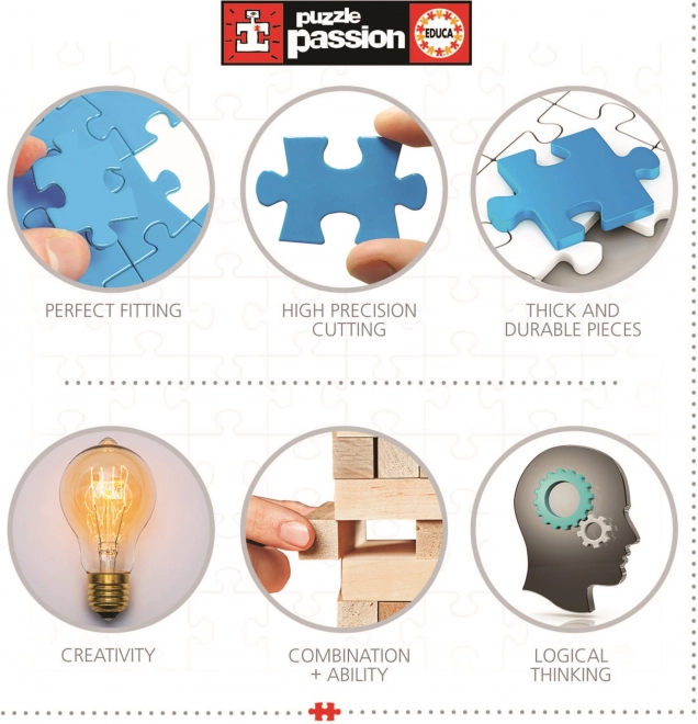 EDUCA Puzzle Zabawa pod wodą 500 elementów
