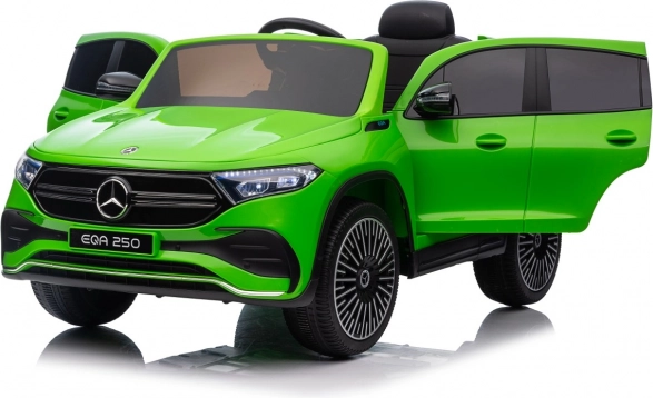 Elektryczne auto Mercedes Benz EQA 250 zielone