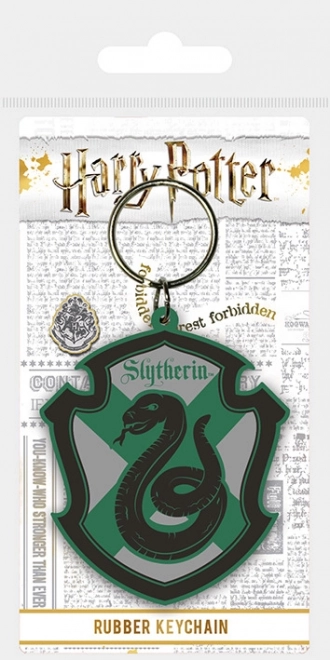 Gumowy brelok z motywem Slytherin