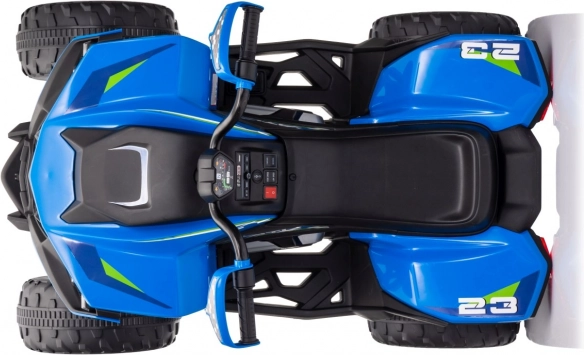 Jeżdżący czterokołowiec Fast Wheel niebieski