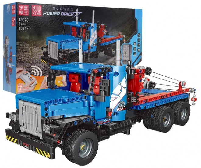 Mould King 15020 - Techniczny zestaw konstrukcyjny holownik R/C 1064 elementów