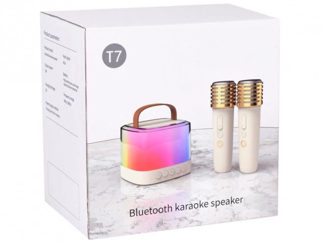 Mikrofon z bezprzewodowym głośnikiem i Bluetooth