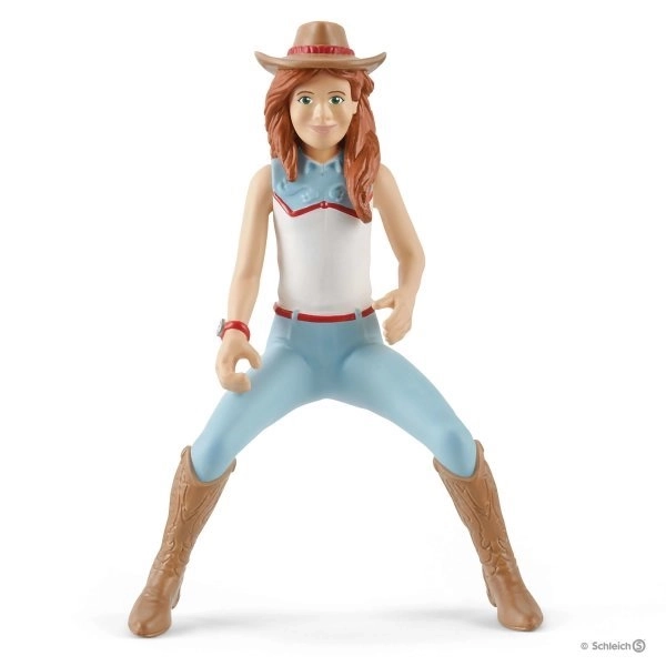 SCHLEICH Horse Club® 42441 Hannah i zestaw jeździecki na western