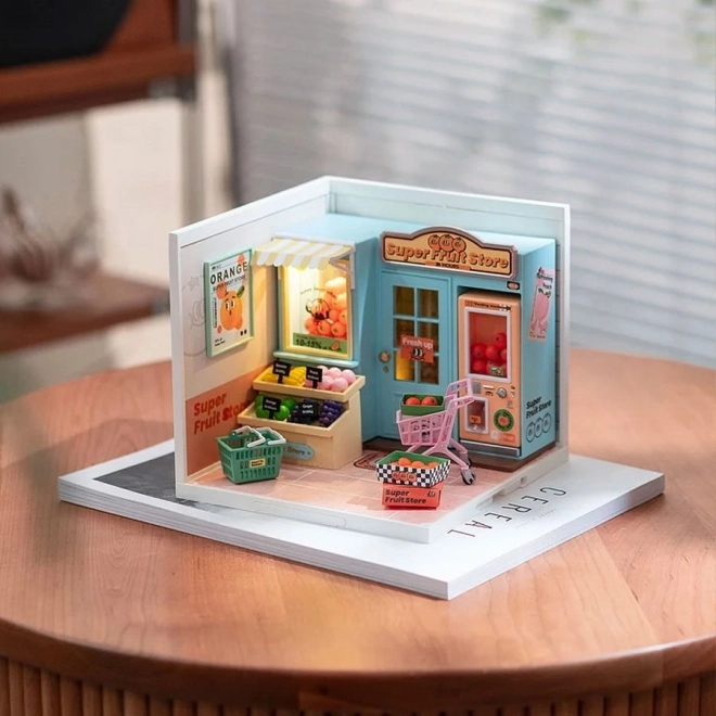 Rolife DIY Domek: Sklep Owocowy z Obwietleniem LED