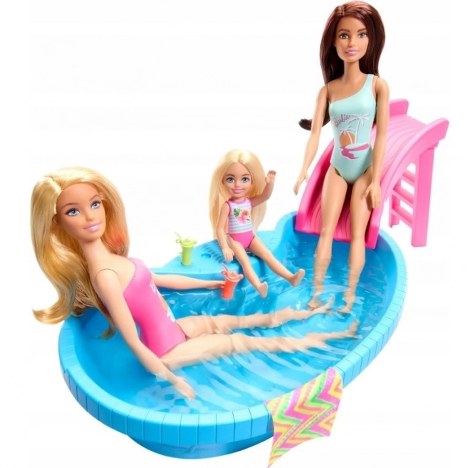 Letnia zabawa basenowa z Barbie