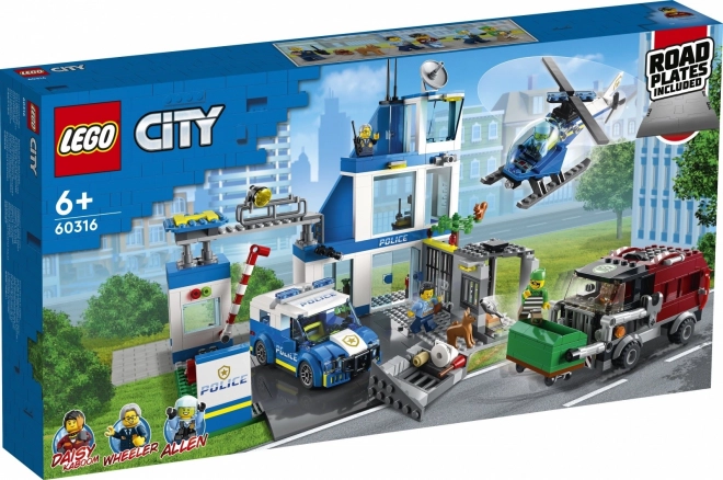 LEGO City 60316 Posterunek Policji