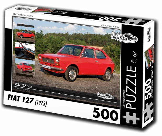 RETRO-AUTA Puzzle Fiat 127 500 elementów