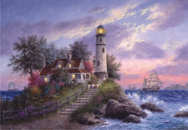 Puzzle Zatoka Kapitana 500 elementów