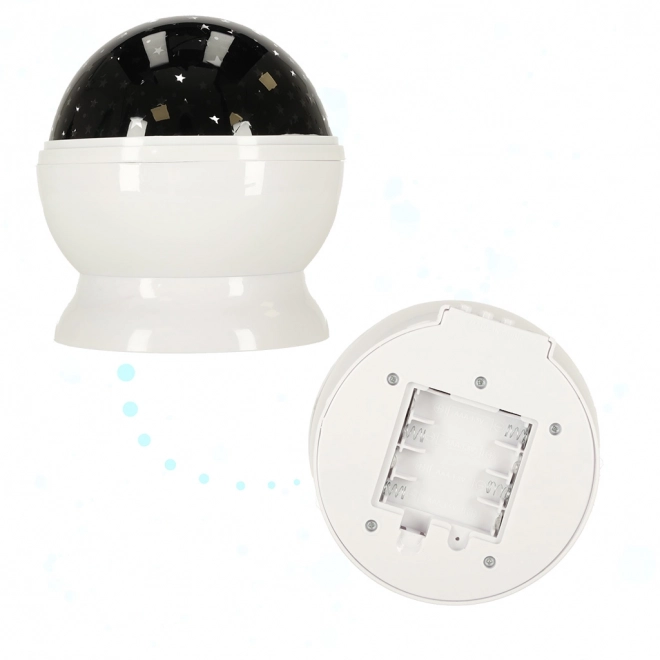 Gwiaździsta nocna lampa – Biała