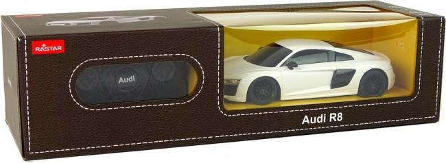 Samochód zdalnie sterowany Audi R8 1:24 Biały