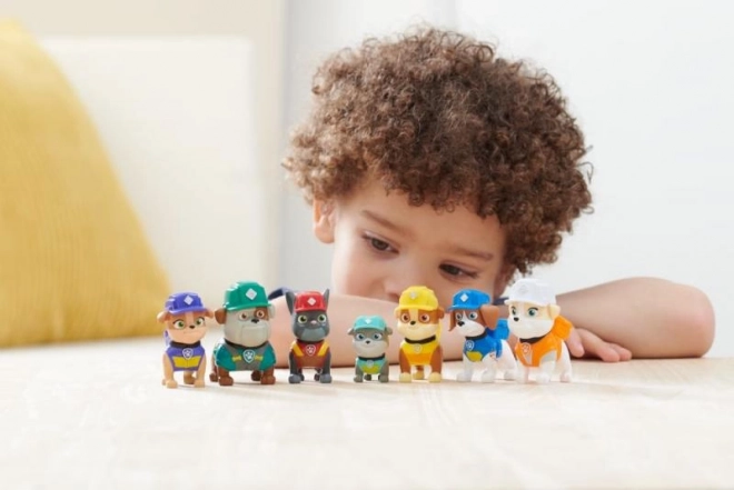 Figurki PSI PATROL – Rubble i ekipa, zestaw prezentowy 7 szt.