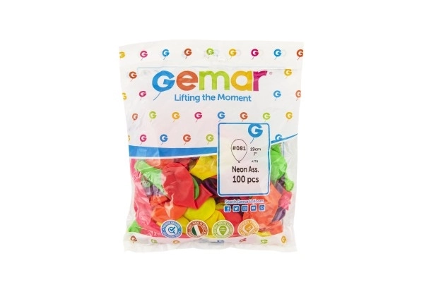 Balony dmuchane - Neon 100 szt.
