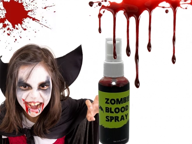 Halloweenowy spray ze sztuczną krwią
