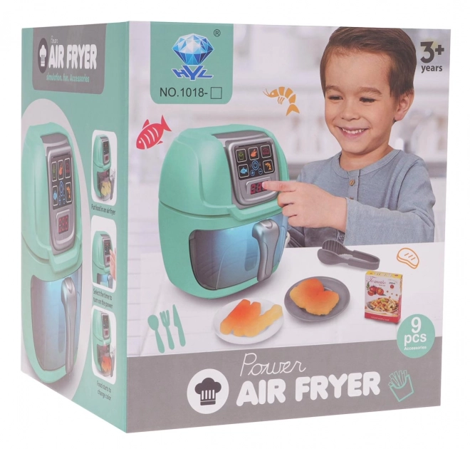 Frytkownica powietrzna z efektami 19 cm