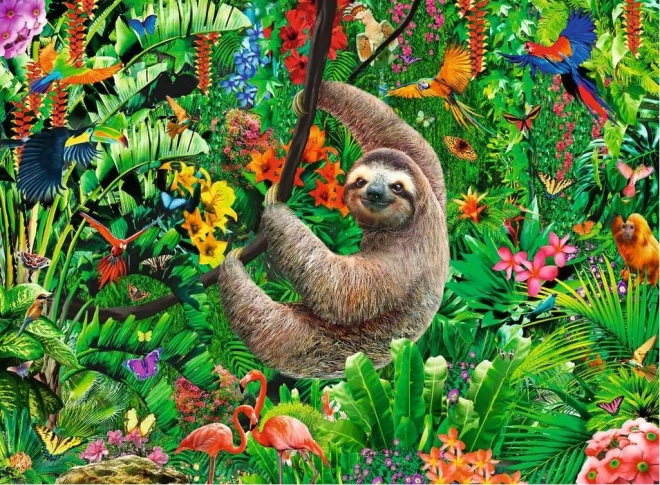 Puzzle XXL 300 elementów z leniwcem RAVENSBURGER