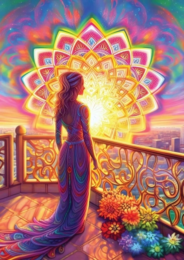 Puzzle ART PUZZLE Boski zachód słońca 1000 elementów