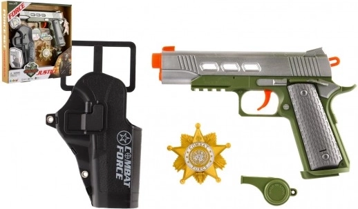 Teddies Pistolet z akcesoriami Szeryf