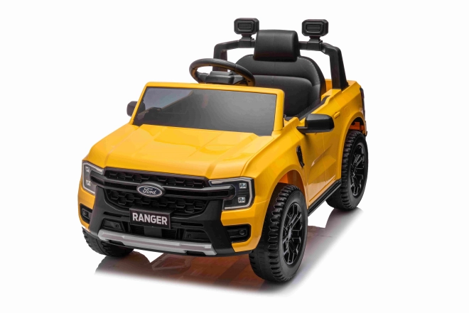 Dziecięcy elektryczny samochód Ford Ranger Lift żółty