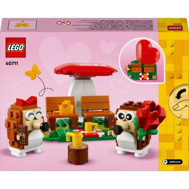 Lego Ikoniczny jeżyk romantyczny piknik