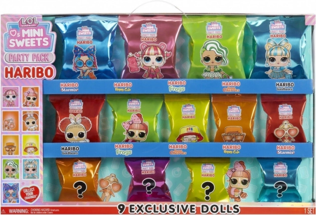 LOL Surprise Loves Mini Sweets x HARIBO party pack – zestaw laleczek i słodkości