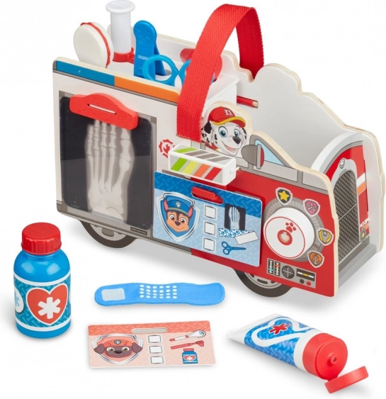 Drewniany pojazd ratunkowy PAW PATROL