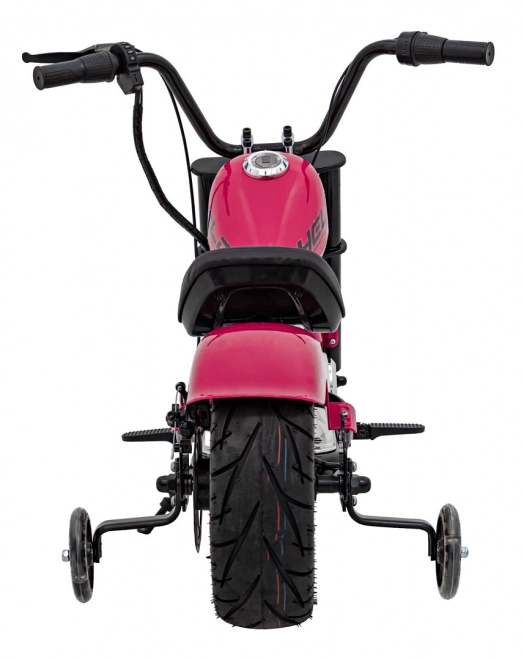 Dziecięcy motocykl Chopper Warrior różowy