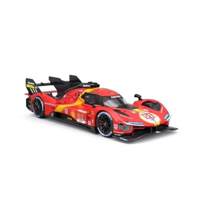 Bburago 1:24 Ferrari Wyścigi - 499P LMH - Czerwony #51