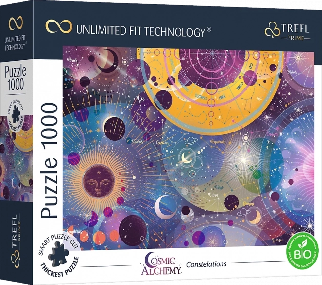 Puzzle 1000 elementów Kosmiczna alchemia – konstelacje TREFL PRIME UFT