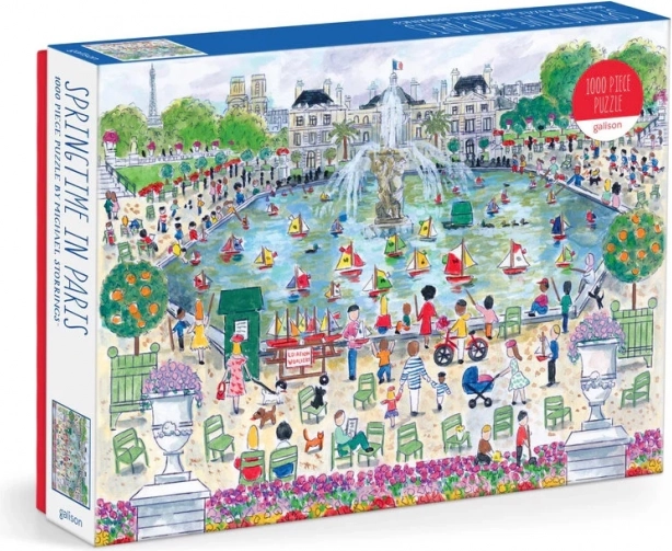 Puzzle Wiosna w Paryżu MICHAEL STORRINGS 1000 elementów