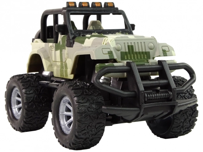 Zdalnie sterowane auto terenowe 1:43 Kamuflaż