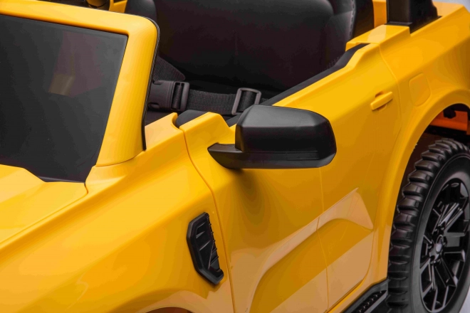 Dziecięcy elektryczny samochód Ford Ranger Lift żółty