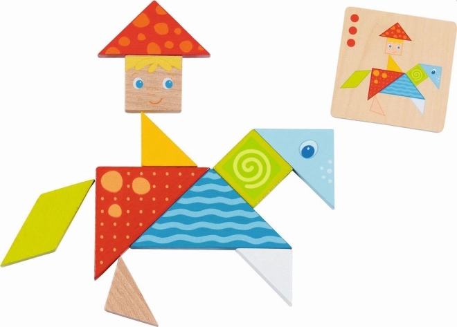 Goki Kolorowy Tangram