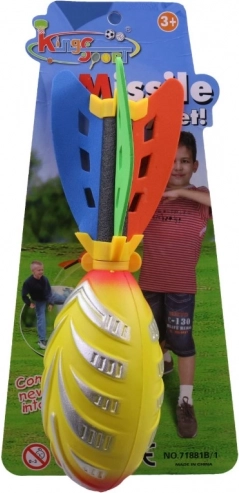 Rzutowa rakieta dla dzieci, 24 cm