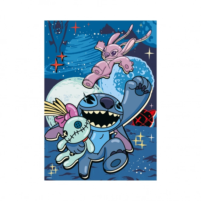 Puzzle Lilo & Stitch Neon 100 XXL Części