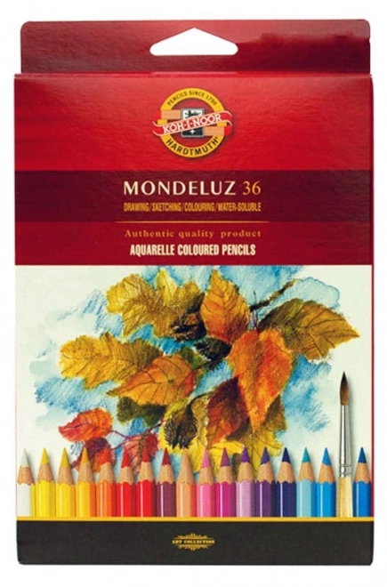 KOH-I-NOOR Akwarelowe kredki Mondeluz 3719 - 36 szt.