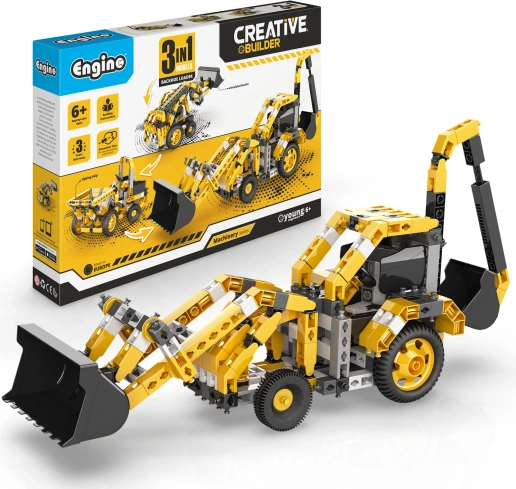 Klocki Engino Creative Builder Koparko-ładowarka