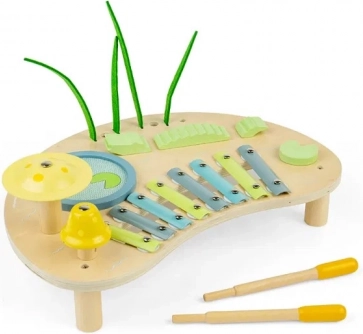 Muzyczny stolik dżungla BIGJIGS TOYS