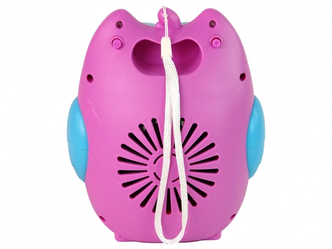 Maszyna do baniek mydlanych Owl Sound Pink