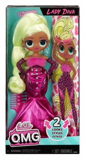 L.O.L. Surprise! OMG Duża siostra, 2 stroje – Lady Diva