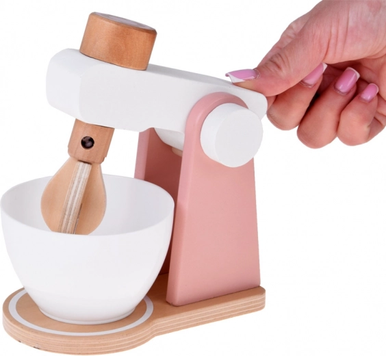 Mikser stojący z obrotową trzepaczką i miską