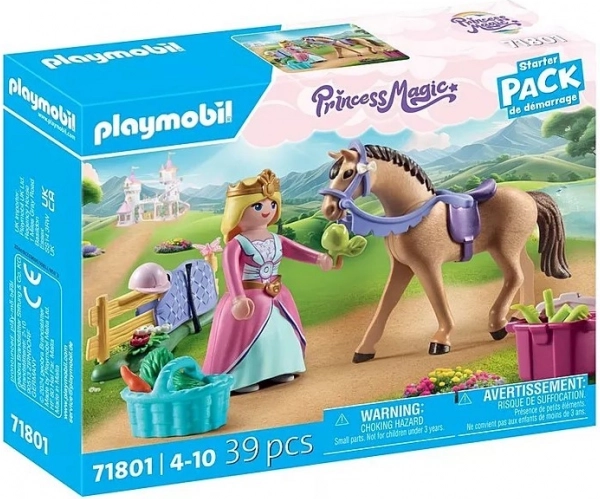 playmobil princess magic – księżniczka z koniem